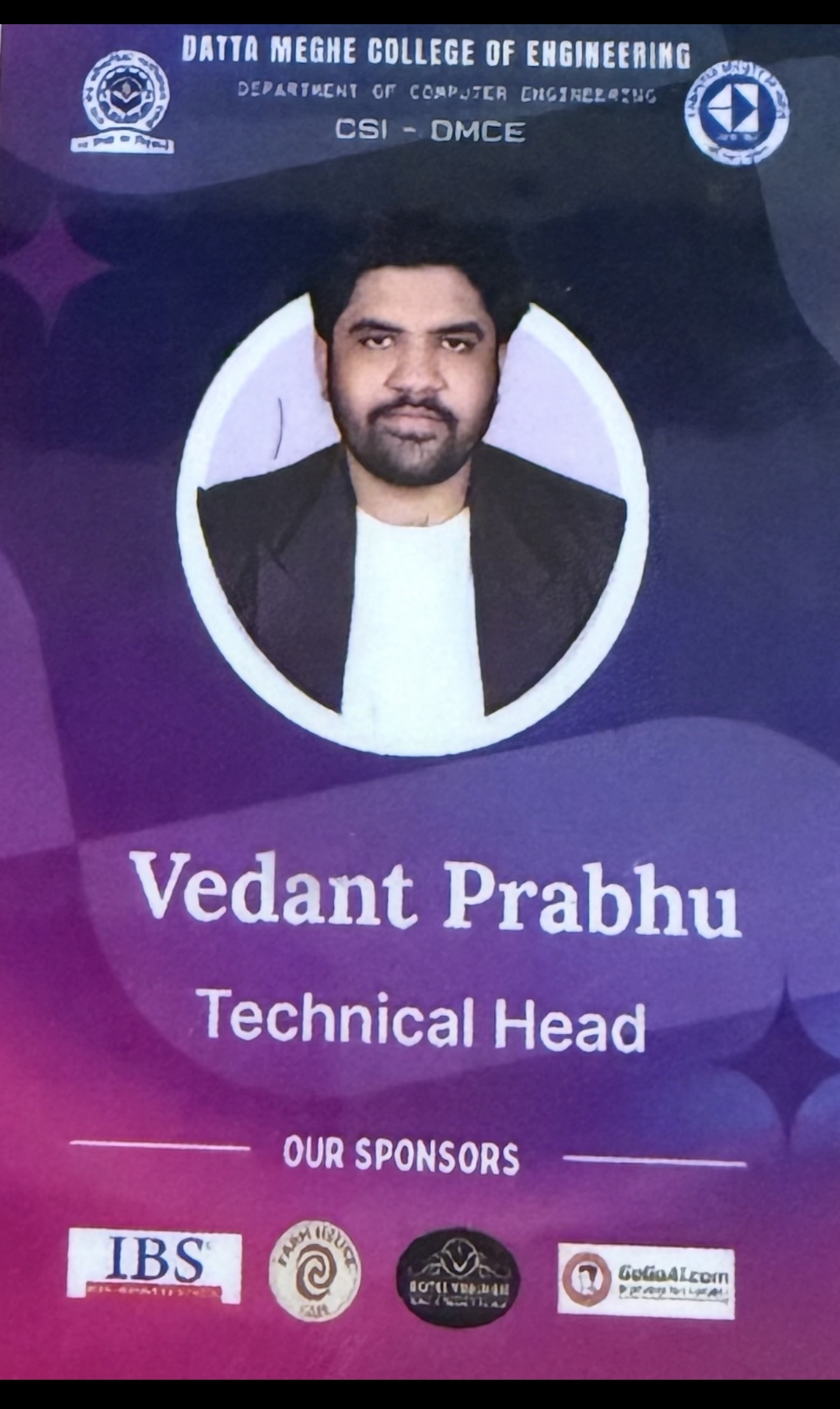 CSI Technical Head ID card