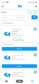 Bidnaa live auctions and bidding